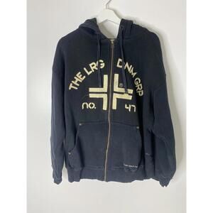 LRG Hoodie Sz LARGE Japanese Rising Sun pullover hoodie Knits